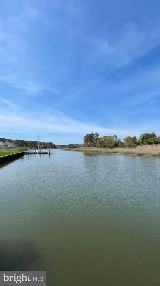 property view of water