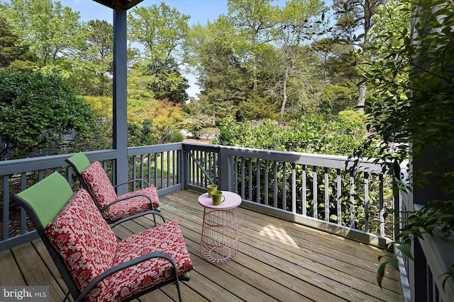 view of deck