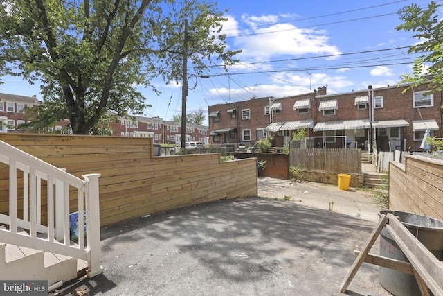 3828 10th St, Baltimore, MD 21225 - view of patio / terrace with a residential view