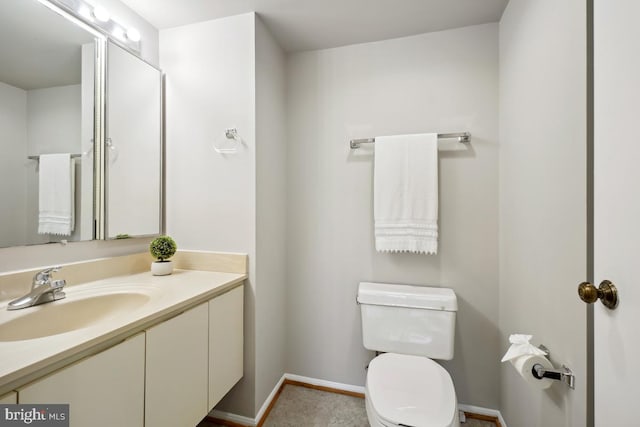 15100 Interlachen Dr Unit 4-522, Silver Spring, MD 20906 - half bathroom with toilet and vanity