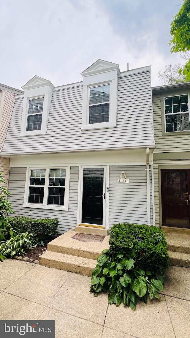 view of townhome / multi-family property