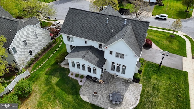 bird's eye view