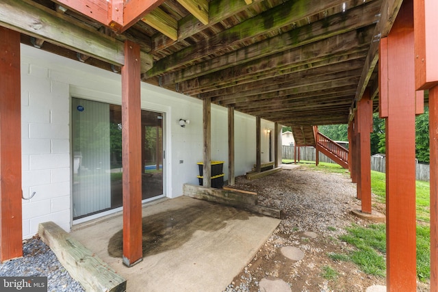 2116 Bell Tree Ln, Waldorf, MD 20601 - view of patio / terrace with stairs