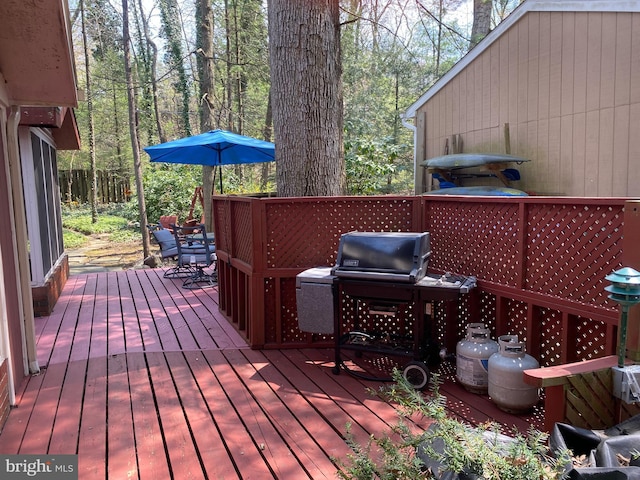 490 Orlando Ave, State College, PA 16803 - view of wooden deck