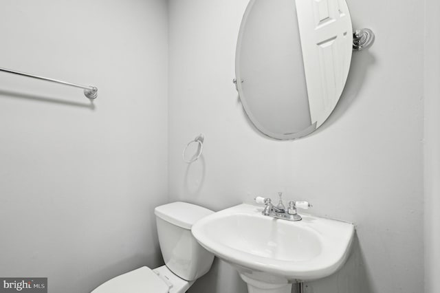 1943 Brookside Dr, Edgewood, MD 21040 - half bath featuring a sink and toilet