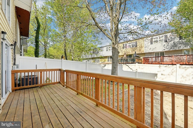 1943 Brookside Dr, Edgewood, MD 21040 - deck with a fenced backyard