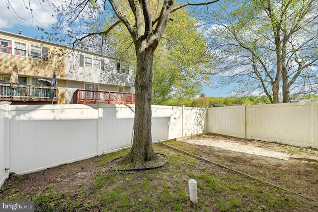 1943 Brookside Dr, Edgewood, MD 21040 - view of yard with a fenced backyard