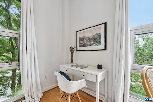 820 E High St Unit 1, Charlottesville, VA 22902 - office space featuring baseboards and light wood-style floors