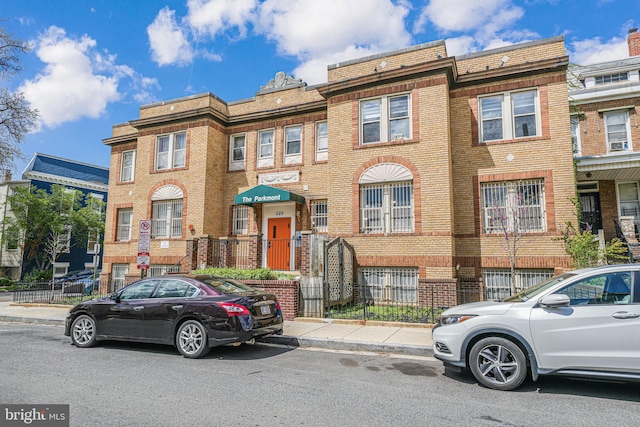 multi unit property with brick siding
