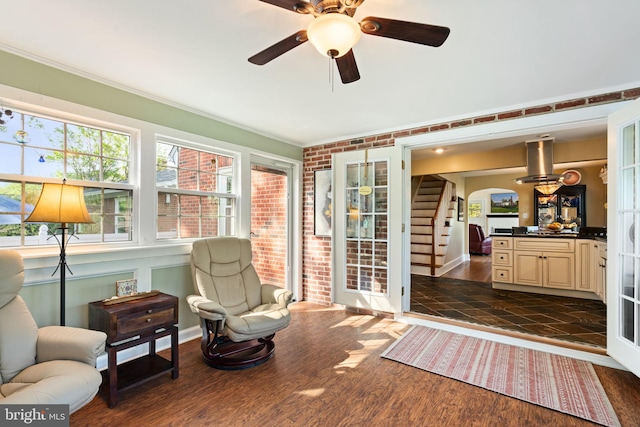 1217 Stafford Ave, Fredericksburg, VA 22401 - view of sunroom