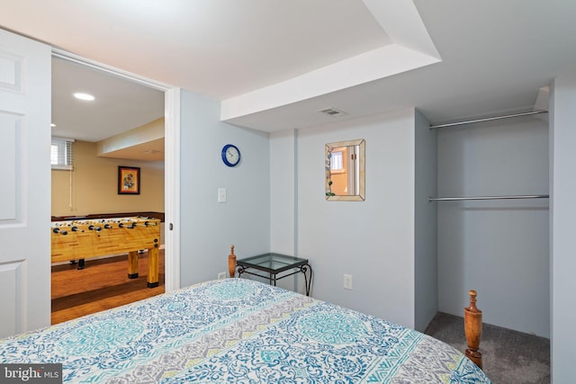 1217 Stafford Ave, Fredericksburg, VA 22401 - bedroom with carpet, a closet, ensuite bath, and visible vents