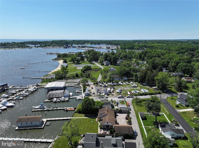 3689 1st Ave, Edgewater, MD 21037 - bird's eye view of a nearby body of water