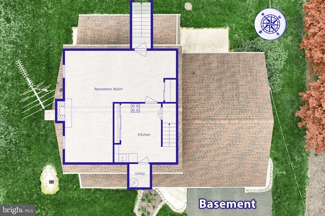 drone / aerial view