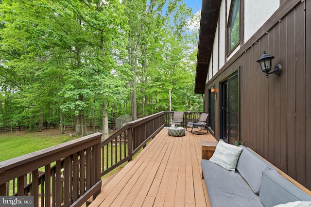 11713 Henderson Rd, Clifton, VA 20124 - view of wooden terrace