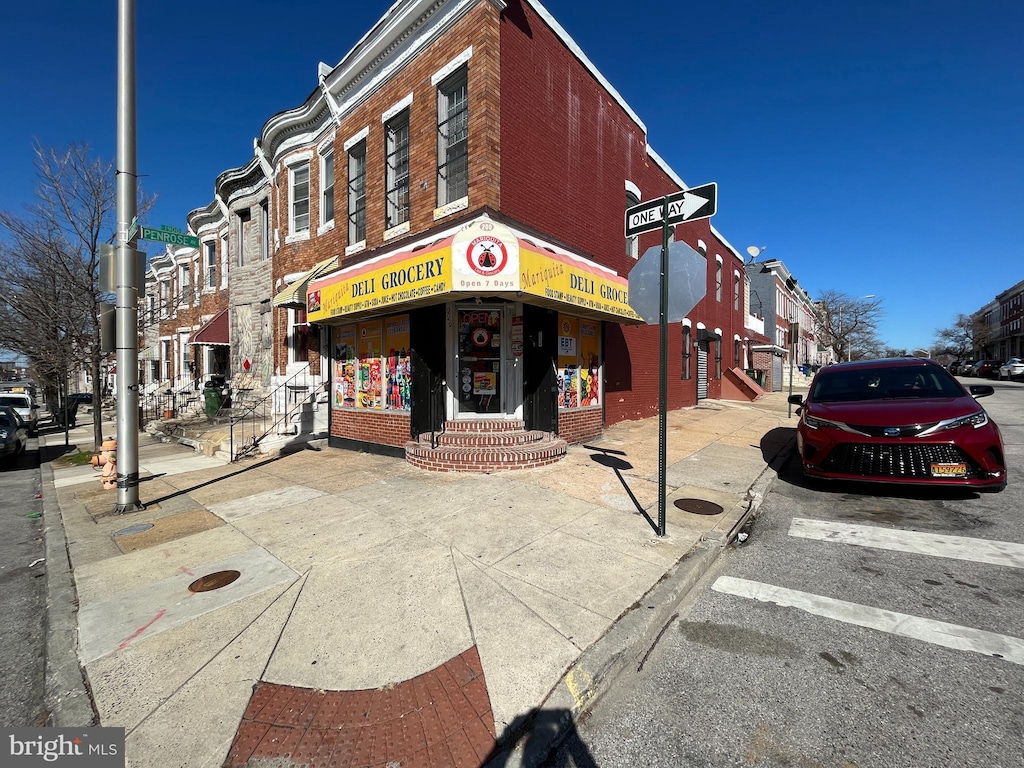 view of property