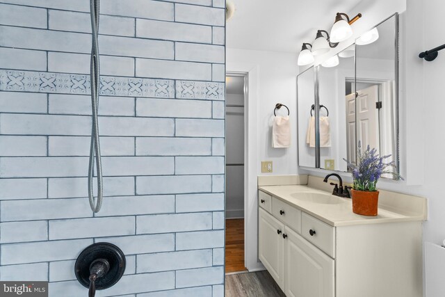 103 W Marengo, Saint Michaels, MD 21663 - bathroom with vanity and wood finished floors