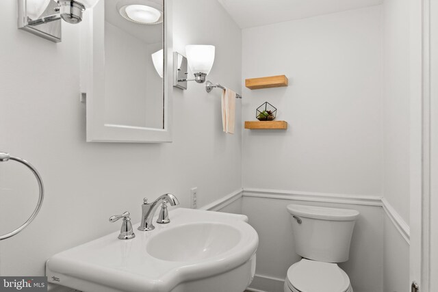103 W Marengo, Saint Michaels, MD 21663 - half bathroom with a sink and toilet