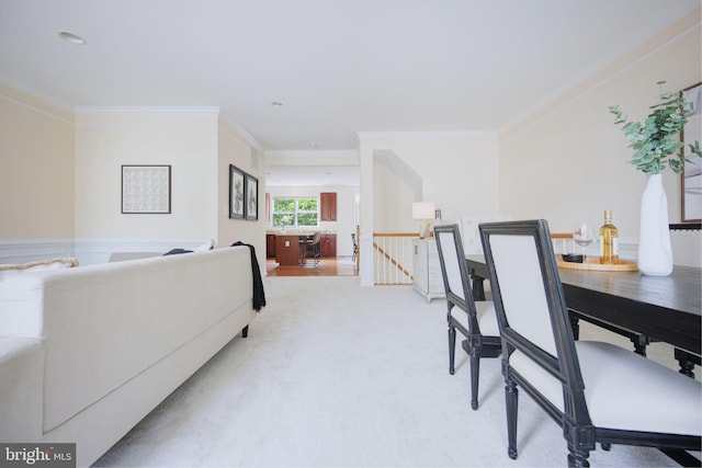 15648 Avocet Loop, Woodbridge, VA 22191 - bedroom with crown molding and light carpet