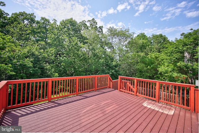 15648 Avocet Loop, Woodbridge, VA 22191 - view of wooden deck