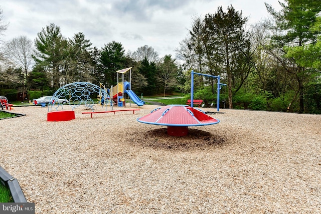 view of communal playground
