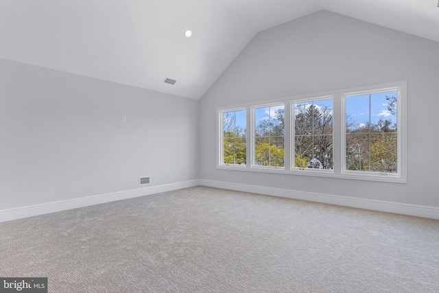 238 N Aberdeen Ave Lot 2, Wayne, PA 19087 - carpeted spare room with baseboards, visible vents, and recessed lighting