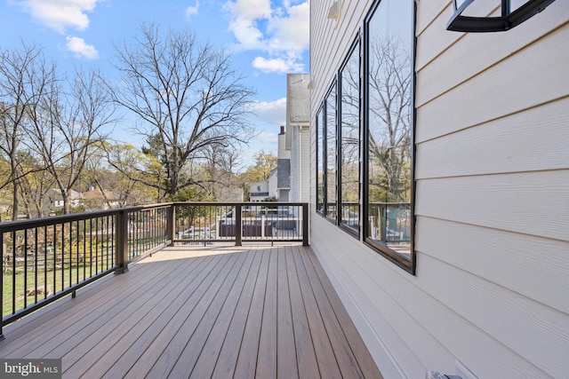 238 N Aberdeen Ave Lot 2, Wayne, PA 19087 - view of wooden terrace