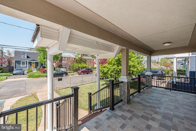 5634 6th St N, Arlington, VA 22205 - covered porch with a yard