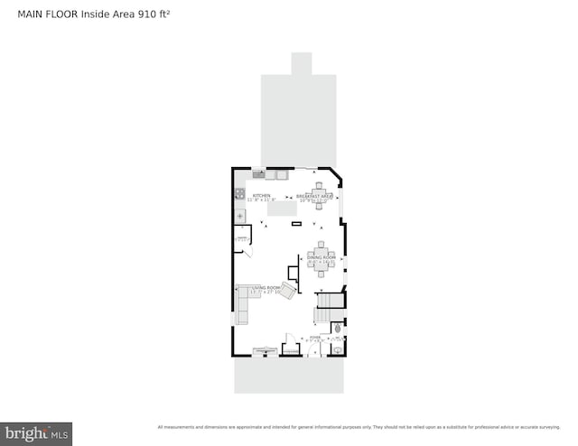 5634 6th St N, Arlington, VA 22205 - room layout