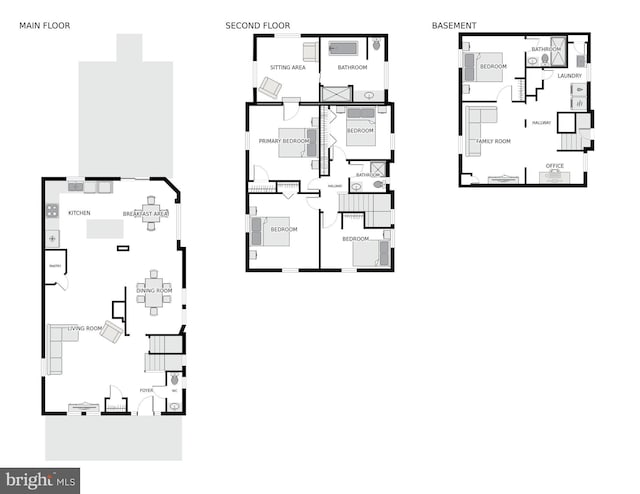 5634 6th St N, Arlington, VA 22205 - property floor plan