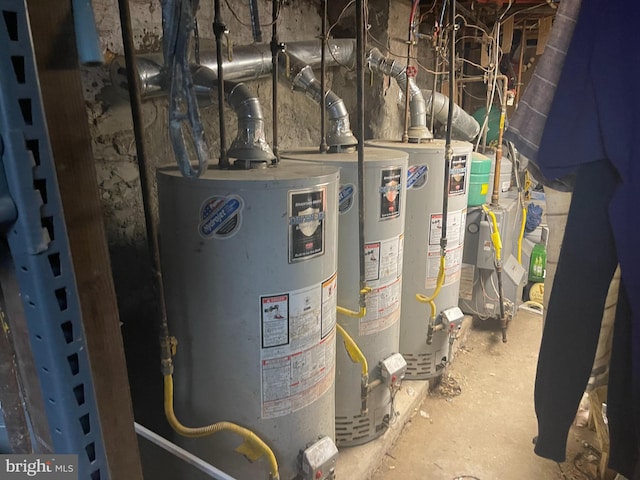 404 N 52nd St, Philadelphia, PA 19139 - utility room with water heater
