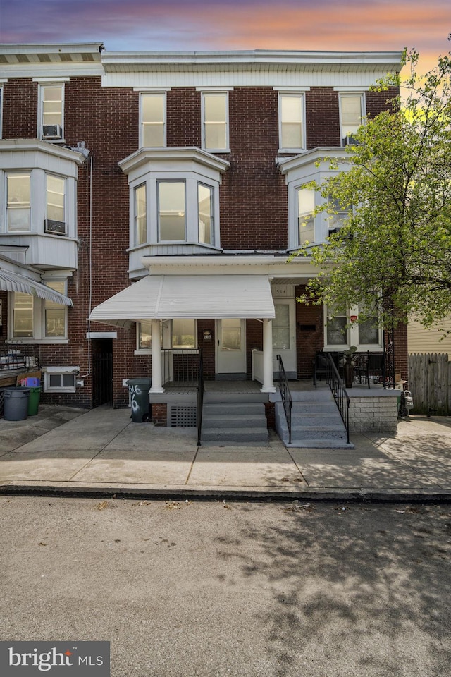 multi unit property with brick siding