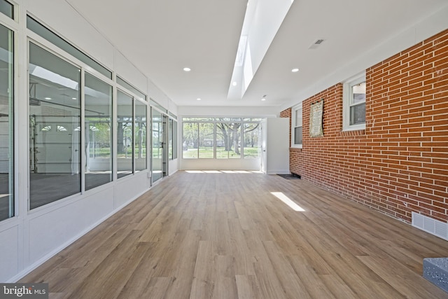 2475 W Denneys Rd, Dover, DE 19904 - unfurnished sunroom with visible vents