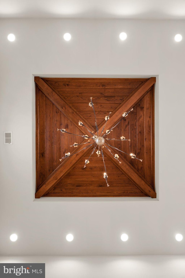 840 Childs Point Rd, Annapolis, MD 21401 - details featuring visible vents and recessed lighting