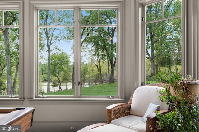 840 Childs Point Rd, Annapolis, MD 21401 - sitting room featuring plenty of natural light