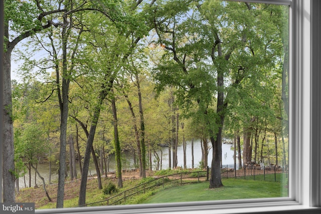 840 Childs Point Rd, Annapolis, MD 21401 - view of water feature with fence