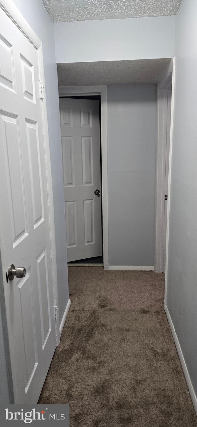 3811 Swann Rd Unit T-1, Suitland, MD 20746 - hall with carpet floors and baseboards