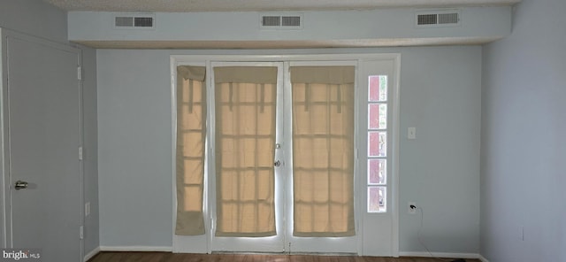 3811 Swann Rd Unit T-1, Suitland, MD 20746 - interior space with visible vents, baseboards, and french doors