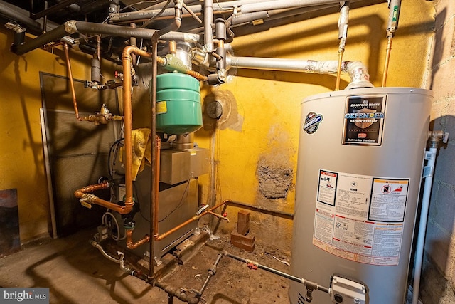 1569 Prospect Ave, Willow Grove, PA 19090 - utility room featuring gas water heater
