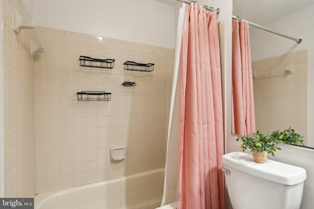 14724 Flower Hill Dr, Centreville, VA 20120 - bathroom with shower / bath combination with curtain and toilet