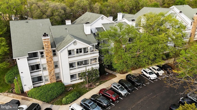 drone / aerial view