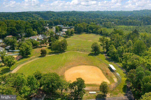 202 Stern Cv, Stafford, VA 22554 - bird's eye view of a heavily wooded area