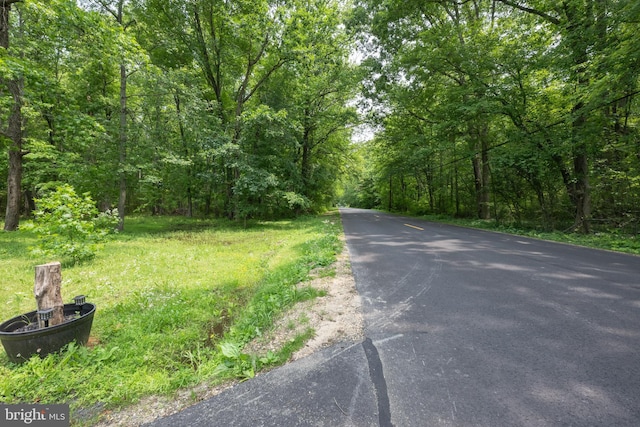 179 Mannington Yorketown Rd, Woodstown, NJ 08098 - view of asphalt road with a view of trees
