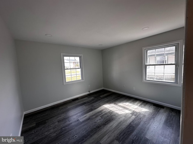 15 Excell Ln, Willingboro, NJ 08046 - empty room featuring dark wood finished floors and baseboards