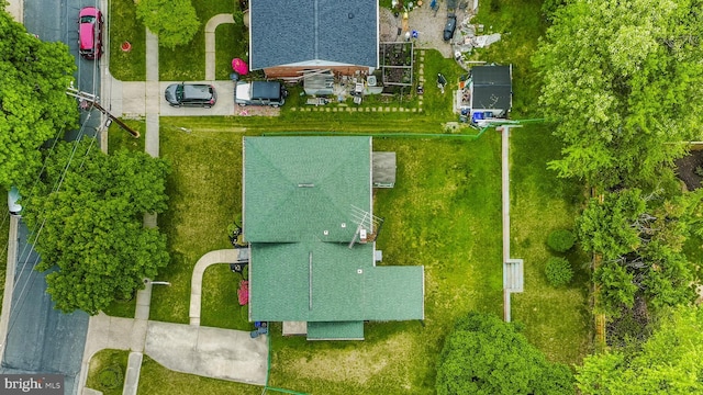 drone / aerial view