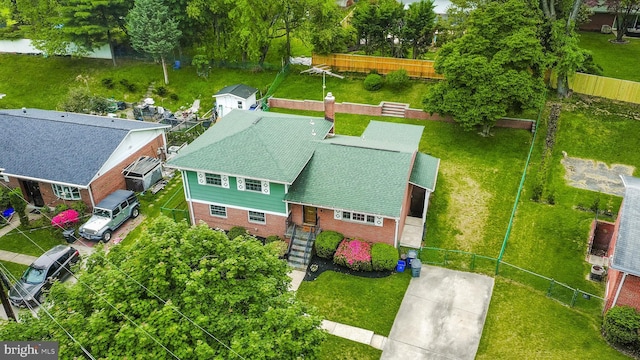 aerial view