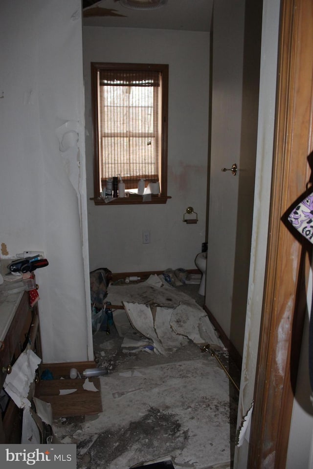 bathroom with toilet