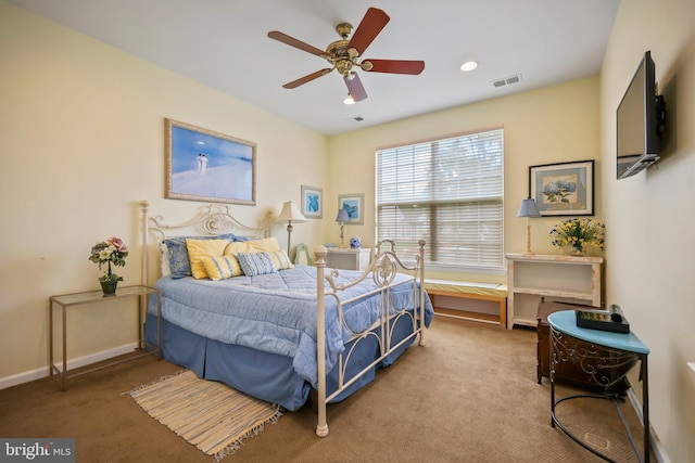 12 Citation Ln, Manalapan, NJ 07726 - bedroom featuring carpet, baseboards, and ceiling fan