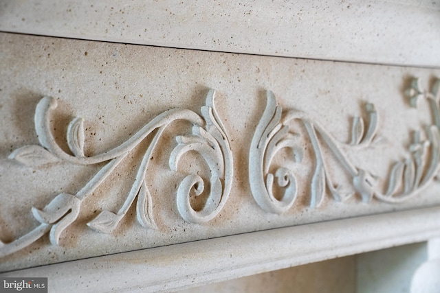 view of details