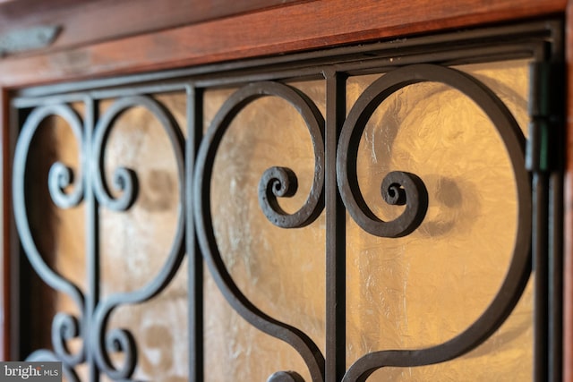 view of room details