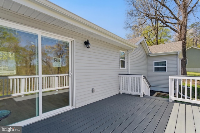 671 Pine Ridge Dr, Front Royal, VA 22630 - view of wooden terrace